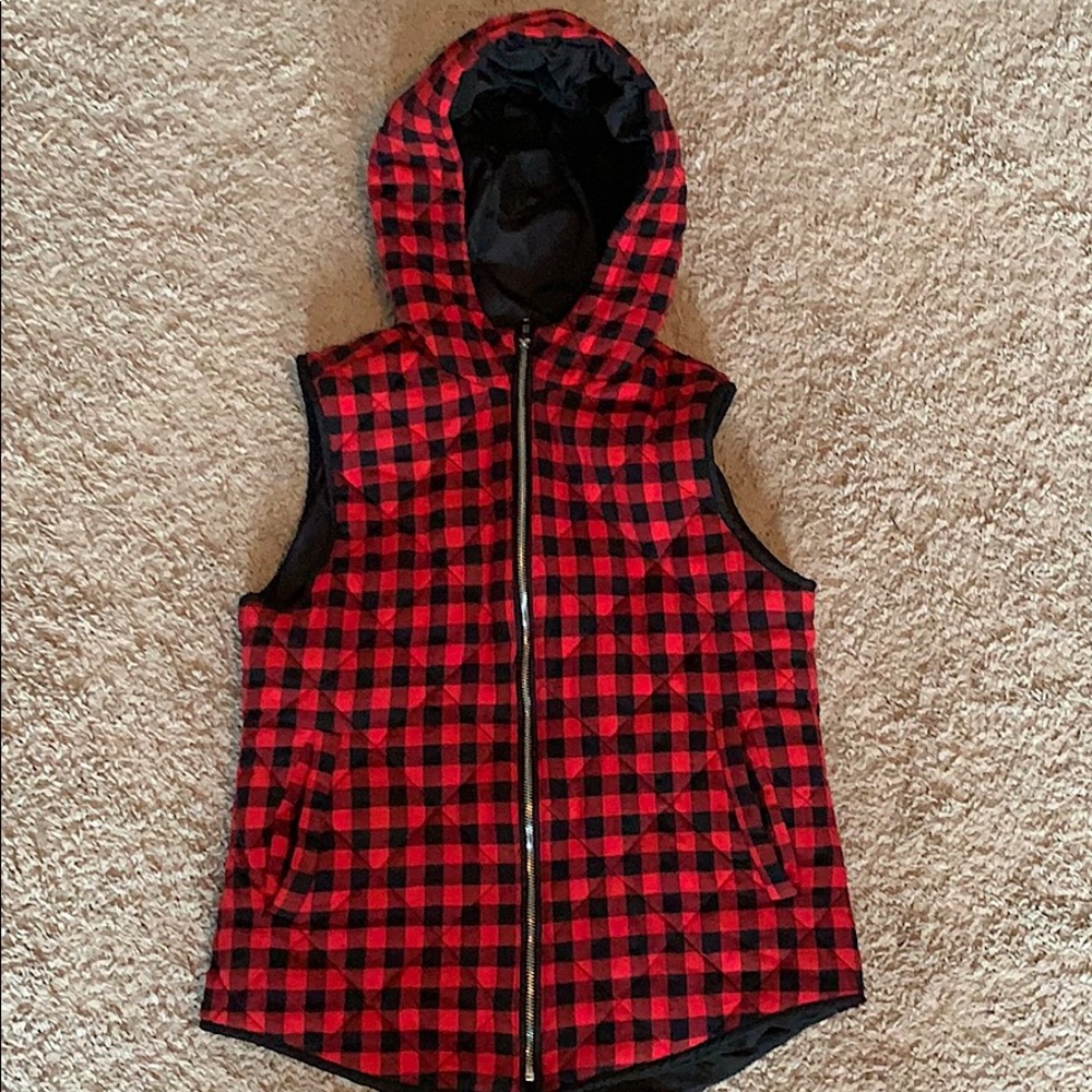 Buffalo Plaid Women’s Vest